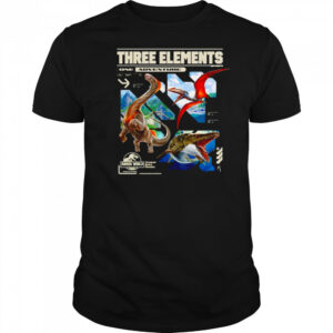 Jurassic World Rebirth 3 Elements shirt