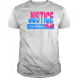Justice for Justin lotus flower shirt
