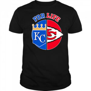 Kansas city Chiefs and royals for life shirt