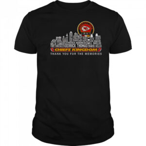 Kansas City Chiefs Chiefs Kingdom Thank You For The Memories T-Shirt