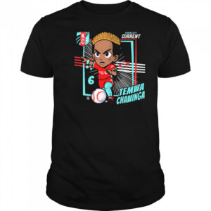 Kansas City Current Temwa Chawinga #6 Chibi cartoon shirt