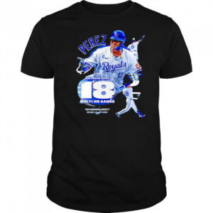 Kansas City Royals Salvador Perez 18 Multi-hr Games shirt