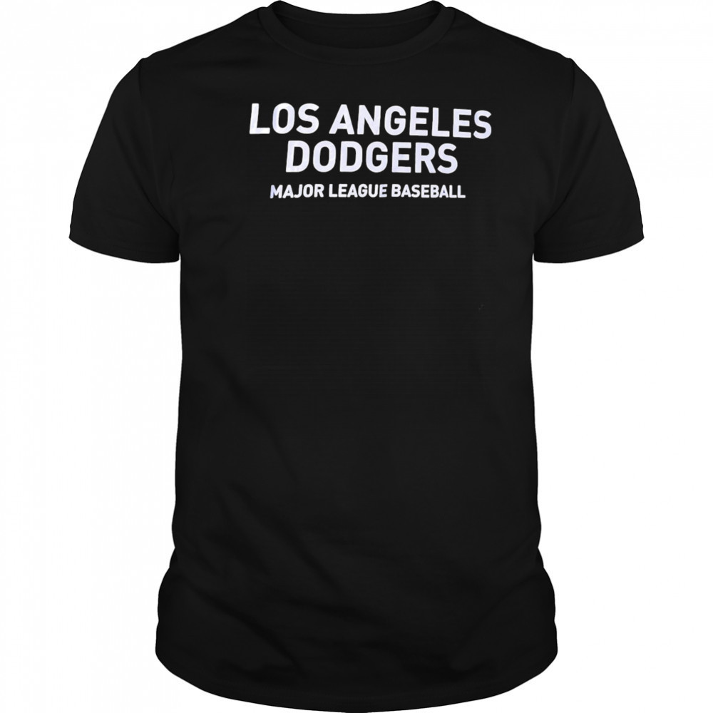 Los Angeles Dodgers Major League Baseball letter shirt