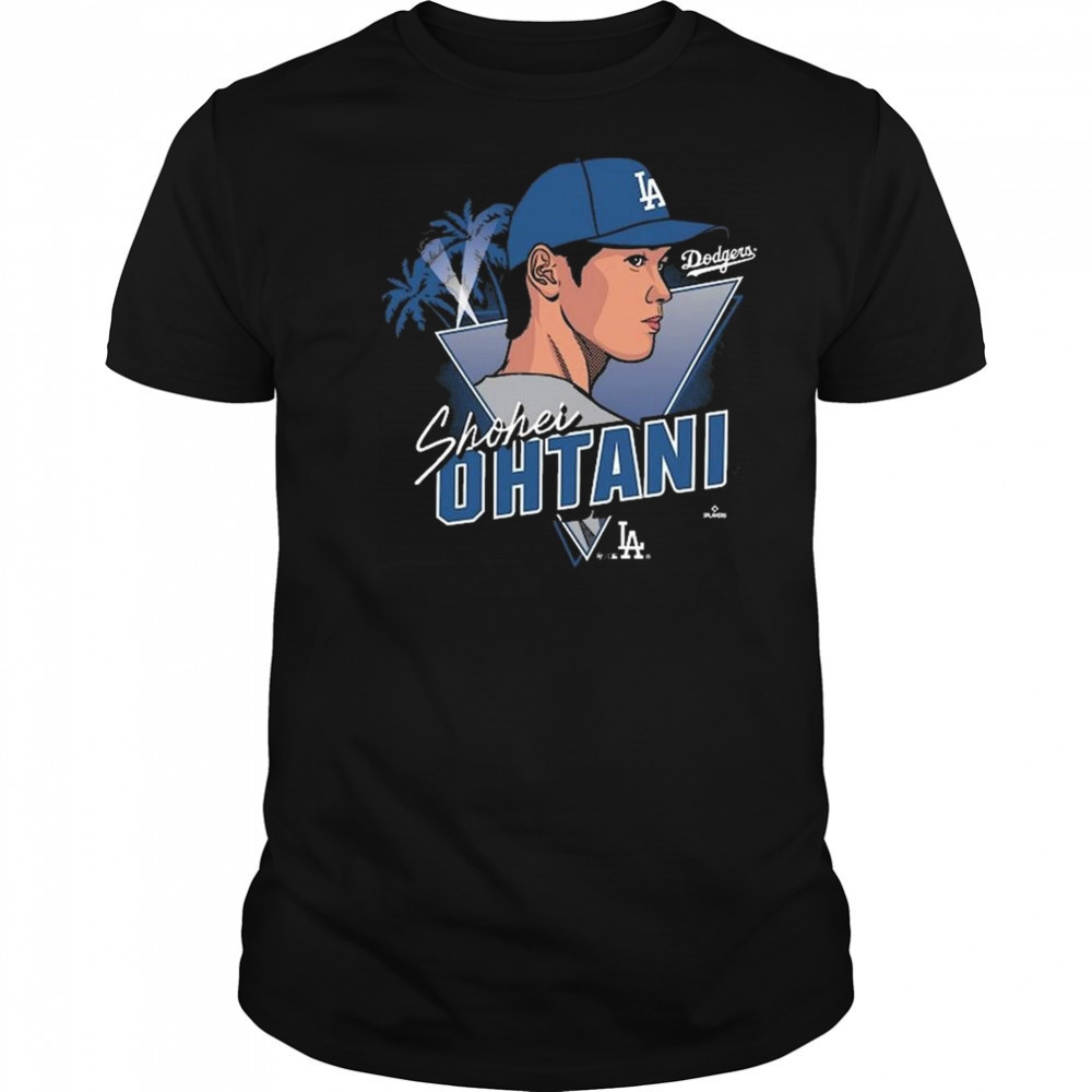 Los Angeles Dodgers Shohei Ohtani Player Caricature Franklin 2025 Shirt