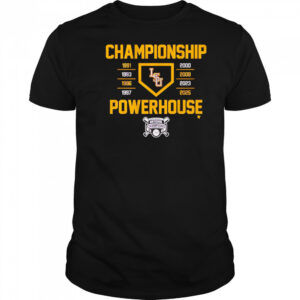 LSU Baseball Championship Powerhouse 2025 shirt