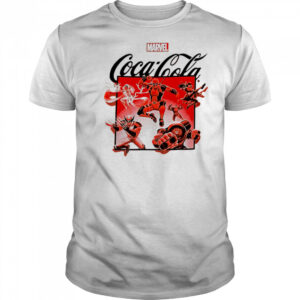 Marvel Coca cola shirt