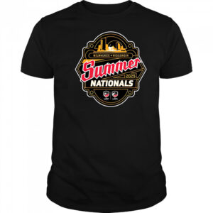 Milwaukee Wisconsin Summer Nationals 2025 Event Logo shirt