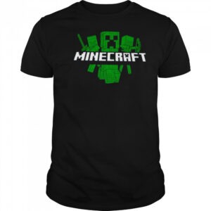 Minecraft Creeper Characters Create Explore Survive Shirt
