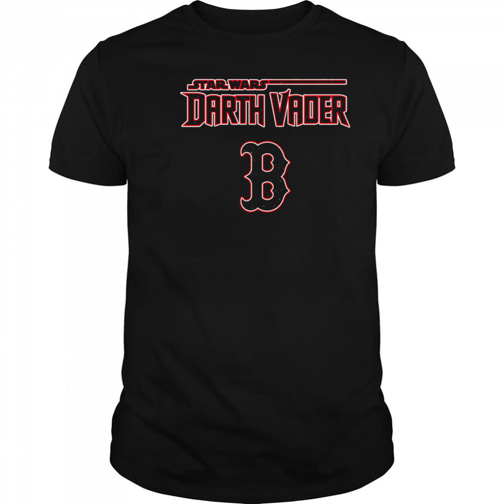 MLB Mix Star Wars Darth Vader Boston Red Sox 2025 Baseball shirt