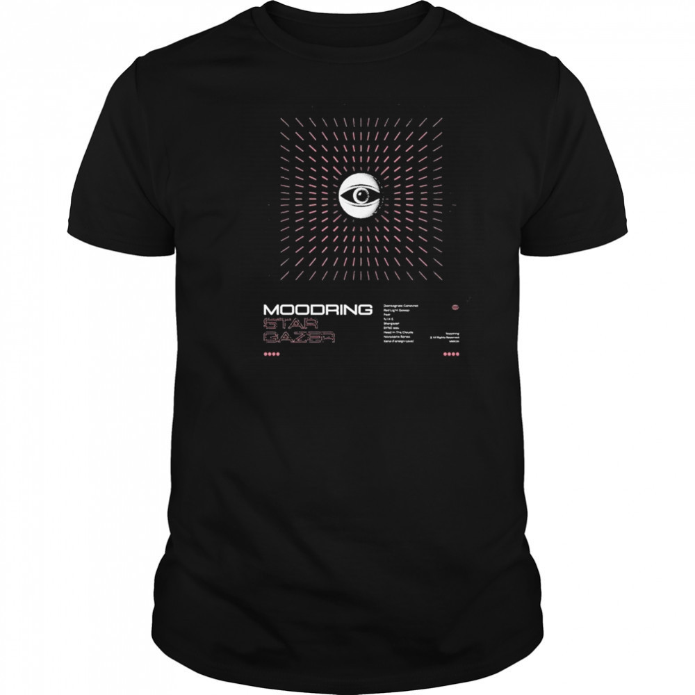 Moodring Stargazer Gazing Eye T-shirt