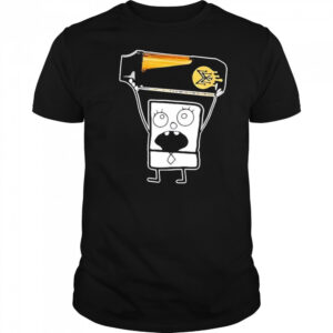 Muha Black Doodlebob shirt