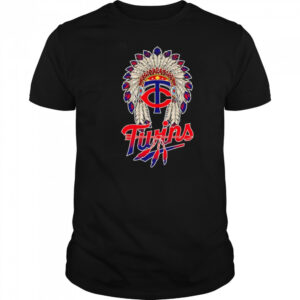 Native Chief headdress Minnesota Twins shirt
