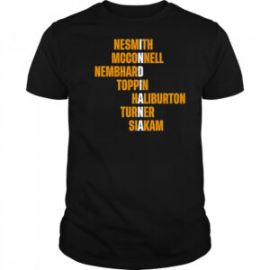 Nesmith Mcconnell Nembhard Toppin Haliburton Turner Siakam T-Shirt