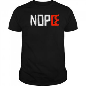 No Kings Nope Protest Sign Horizontal T Shirts