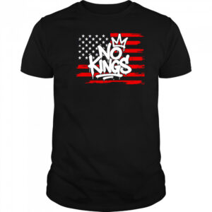No Kings USA Flag shirt