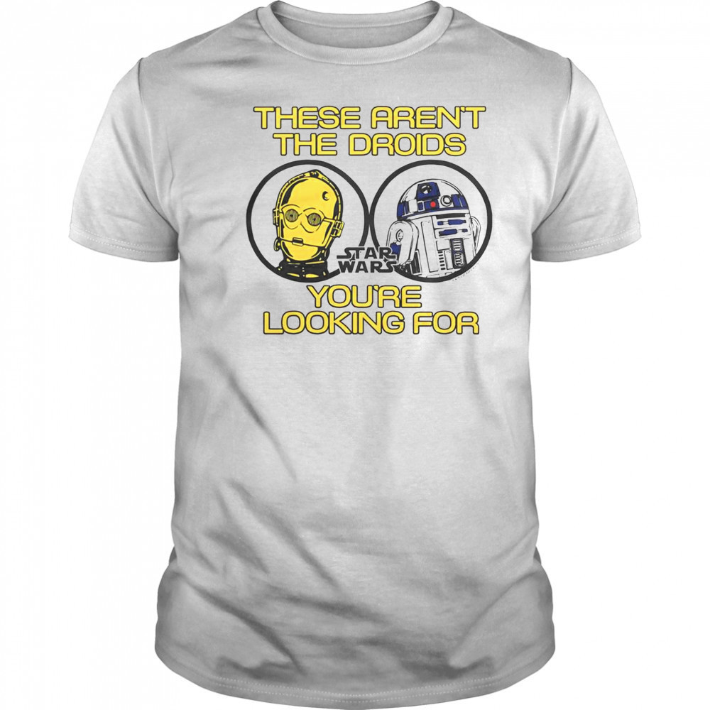 Premium Star Wars These Aren’t The Droids You’re Looking For T-Shirt