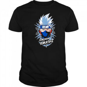 Sharingan Kakashi head shirt