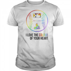St. Louis Cardinals Baseball I Love The Colour Of Your Heart Pride Month 2025 T-Shirt