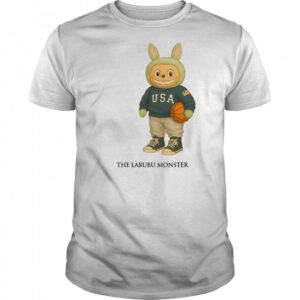 The Labubu monster basketball shirt