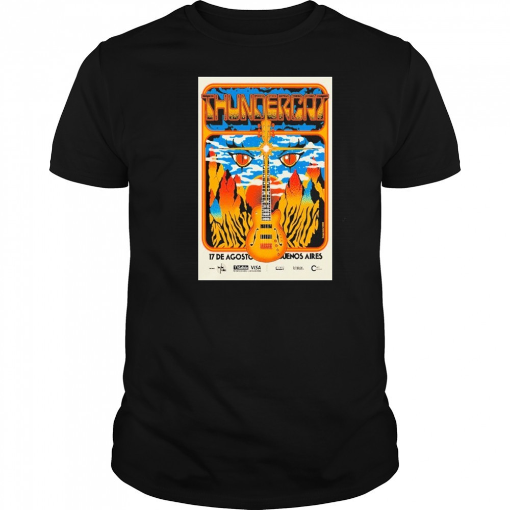 Thundercat At Buenos Aires In Argentina On August 17 2025 shirt Thundercat At Buenos Aires In Argentina On August 17 2025 shirt