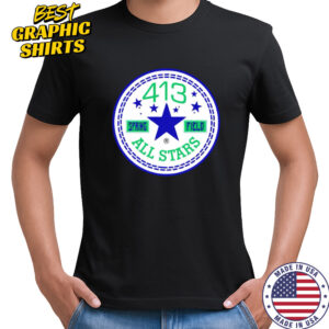 413 spring field all stars logo shirt