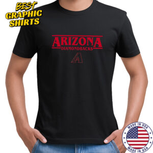 Arizona Diamondbacks X Stranger Things Logo T-Shirt