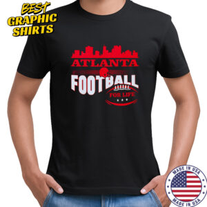 Atlanta Football for life skyline shirt