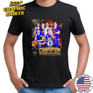 Chelsea 2025 Fifa Club World Cup Champions Winner T-Shirt