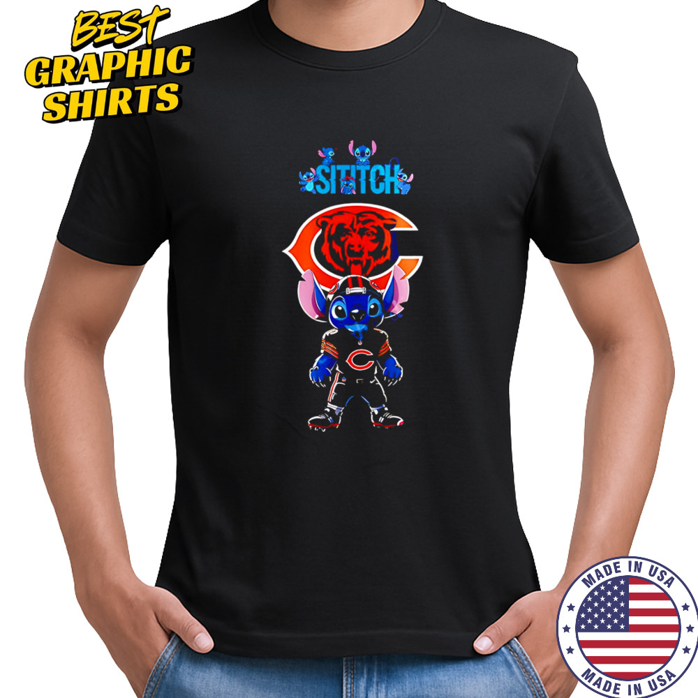 Chicago Bears NFL Collab Stitch Baseball shirt