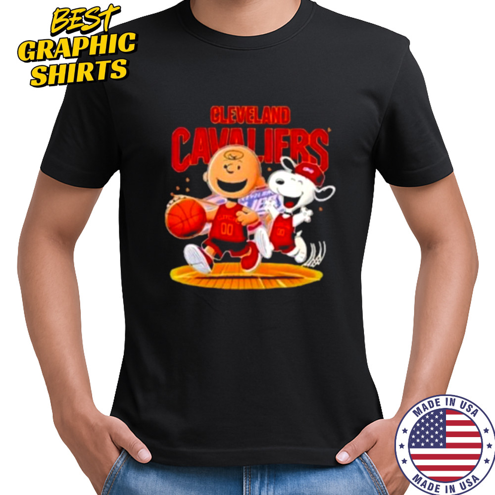 Cleveland Cavaliers And Peanuts Snoopy Shirt
