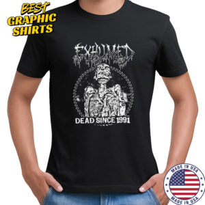 Exhumed Dead Since 1991 Skeleton T-shirt