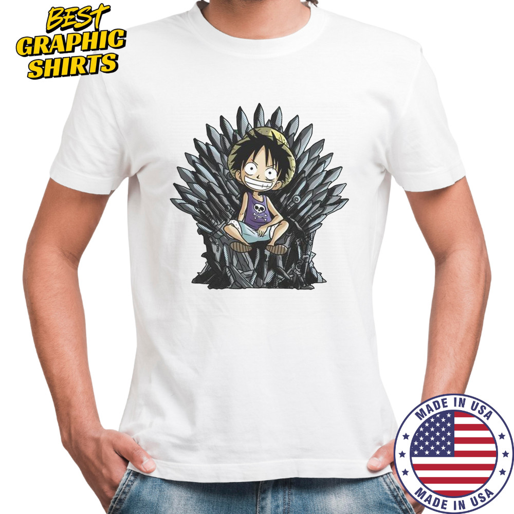King Of Pirates Throne One Piece Luffy T-Shirt