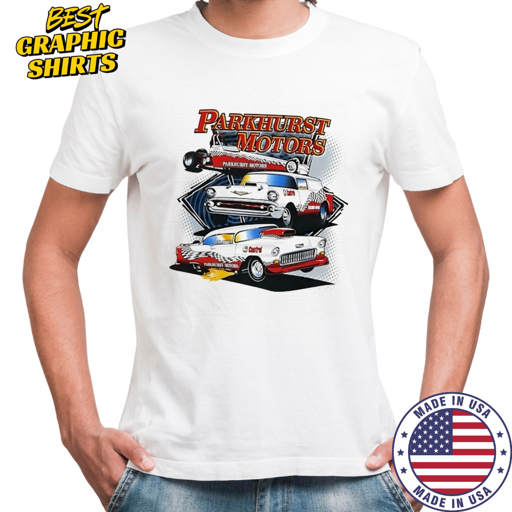 Parkhurst Motors Cadillac Castrol Car shirt