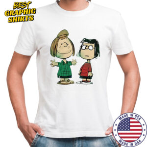 Peanuts Peppermint Patty And Marcie Character cartoon cute shirt