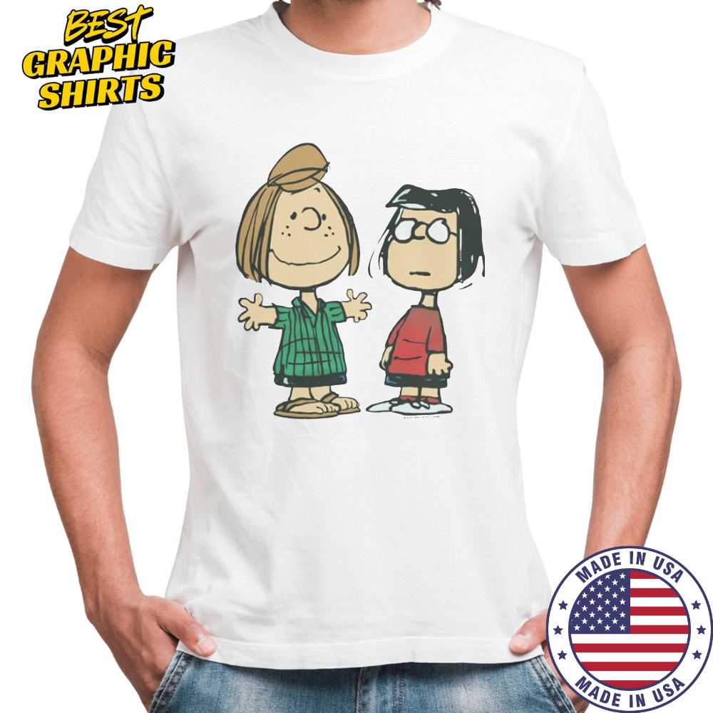 Peanuts Peppermint Patty And Marcie Character T-Shirt