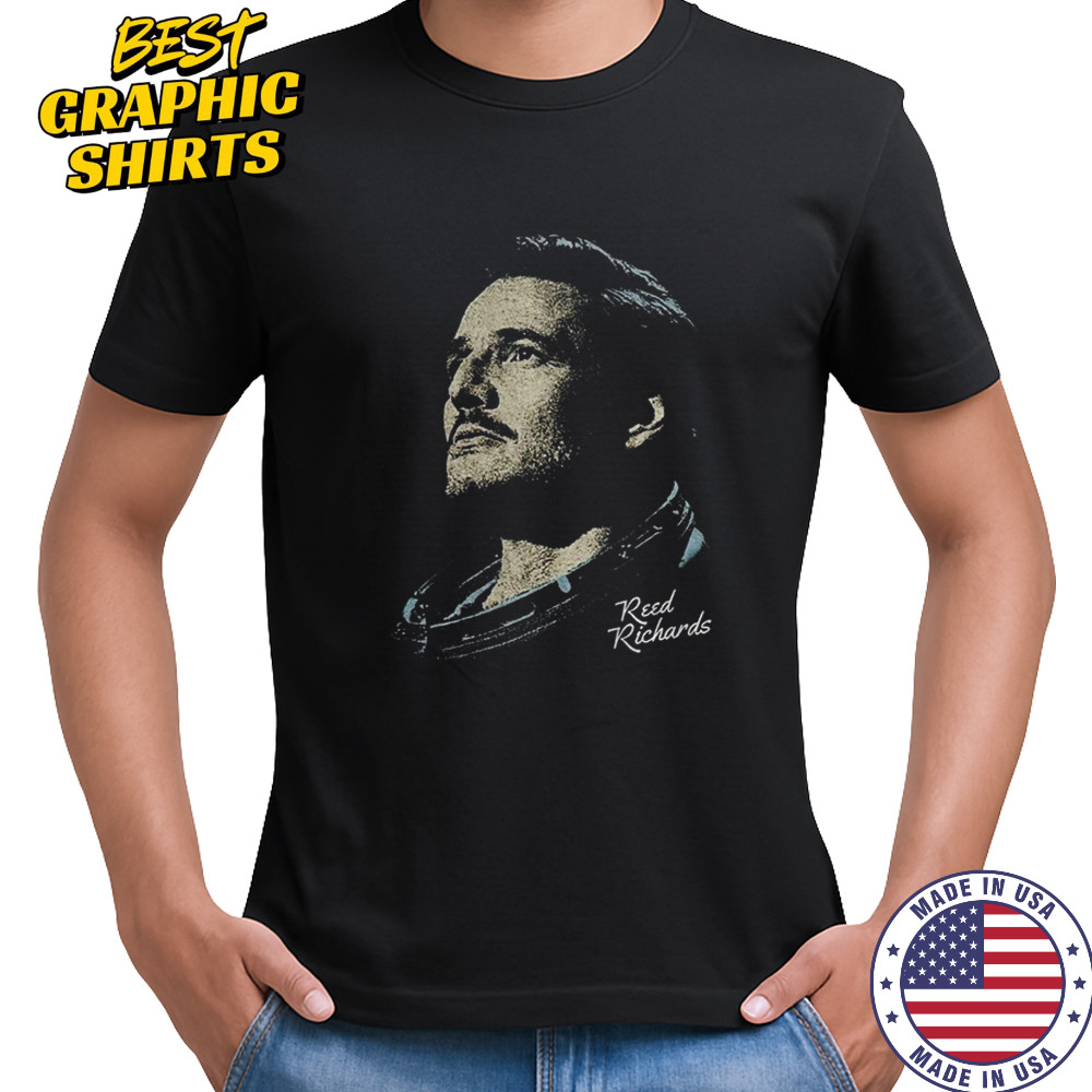 Pedro Pascal reed richards marvel Disney World vintage shirt