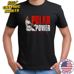 Pete Alonso Polar Power New York Baseball T Shirt