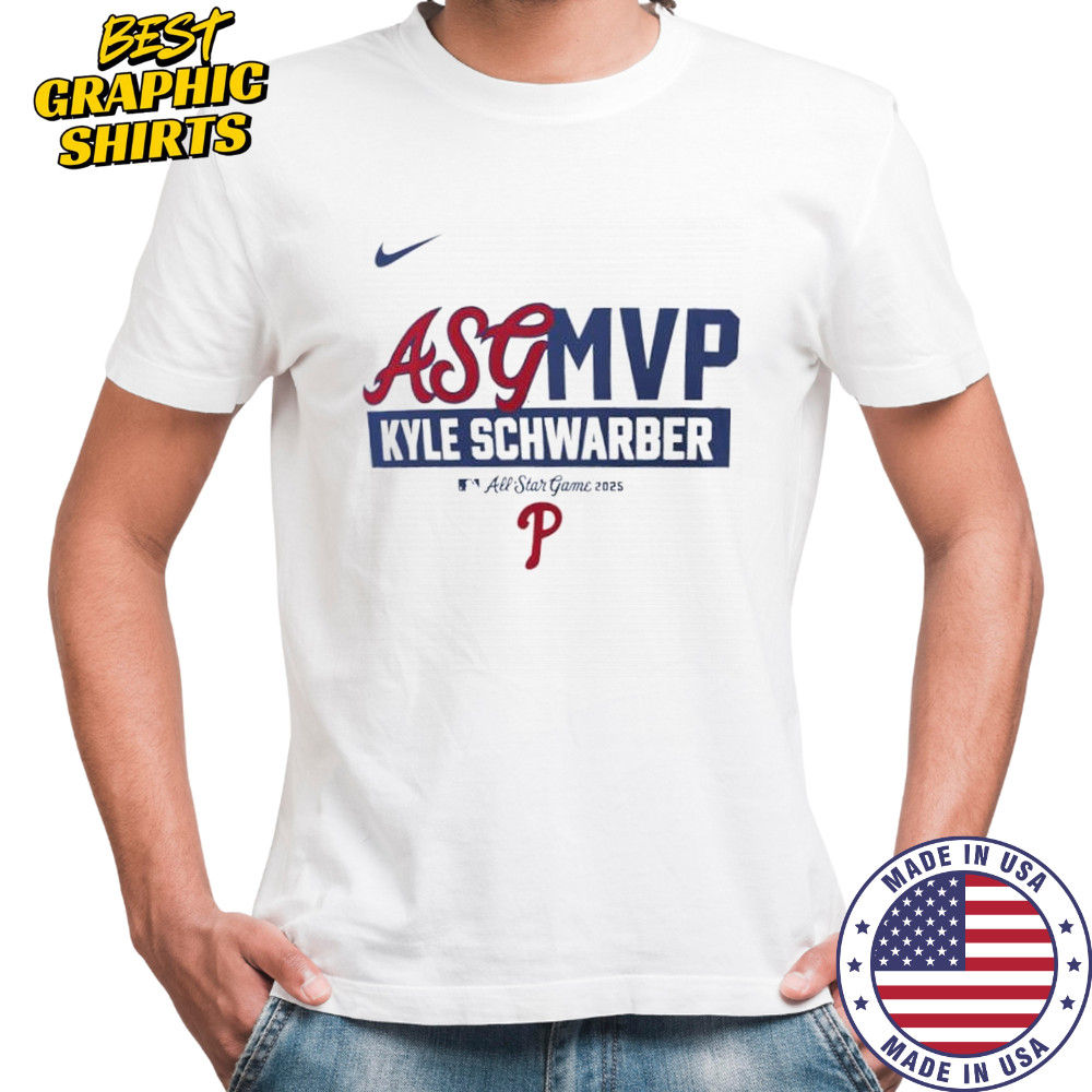 Philadelphia Phillies Kyle Schwarber 2025 MLB All-Star Game MVP shirt