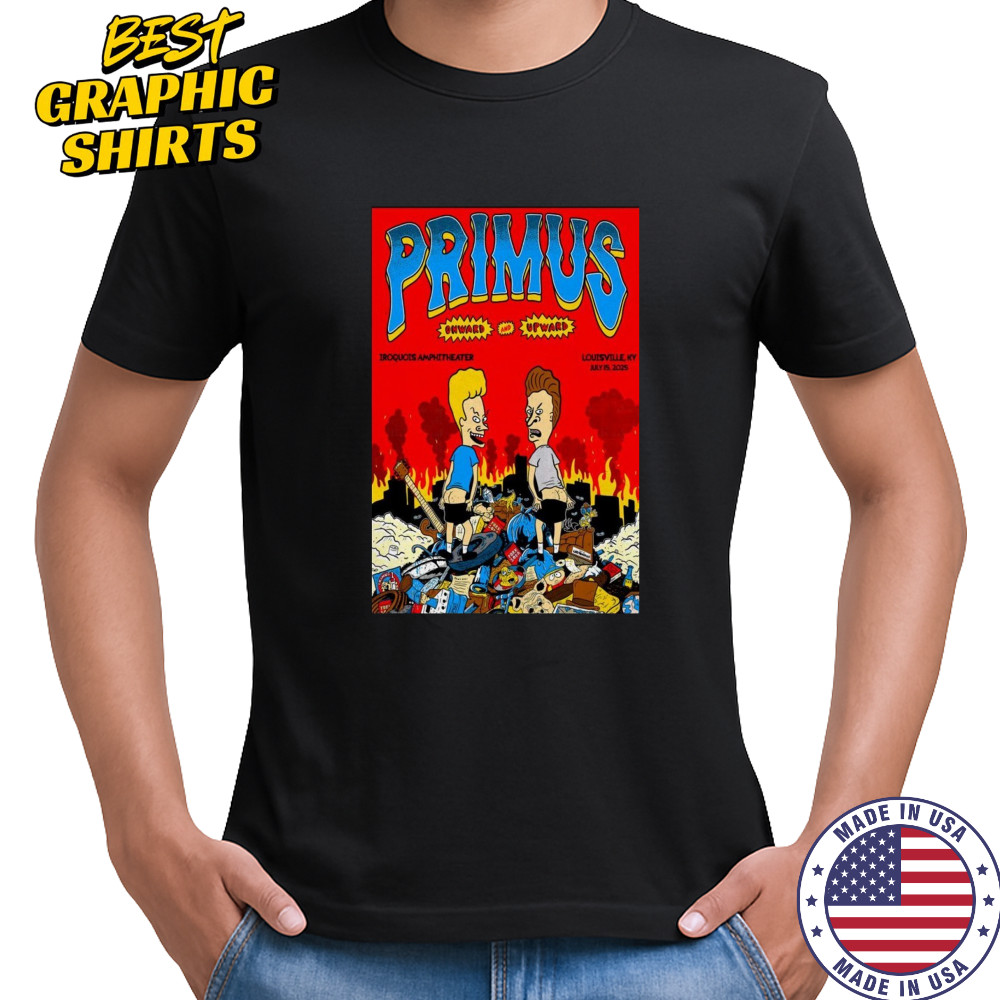 Primus Iroquois Amphitheater In Louisville KY 7-15-2025 Poster T-Shirt