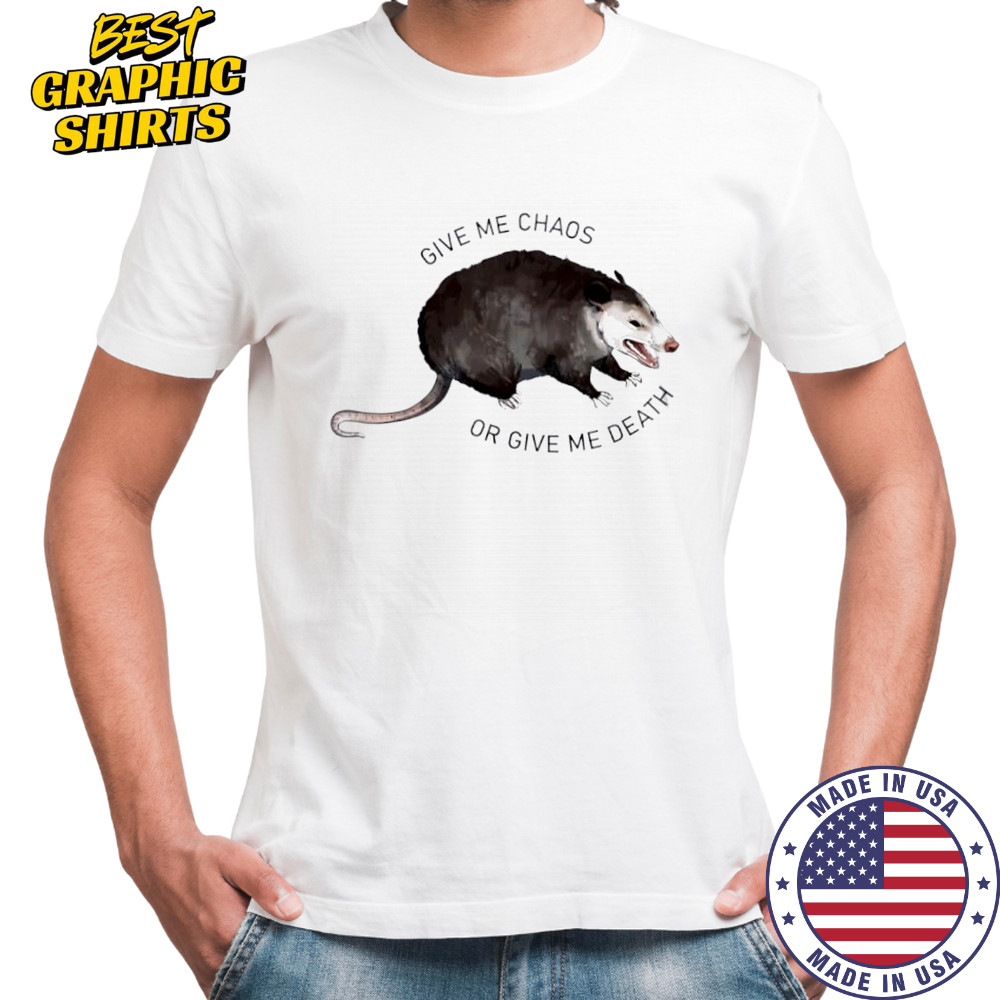 Rat Give Me Chaos Or Give Me Death shirt