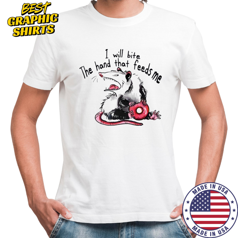 Rat I will bite The hand that feeds me shirt