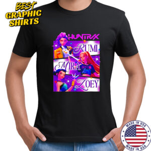 RumI zoey mira huntrix girls kpop demon hunters shirt