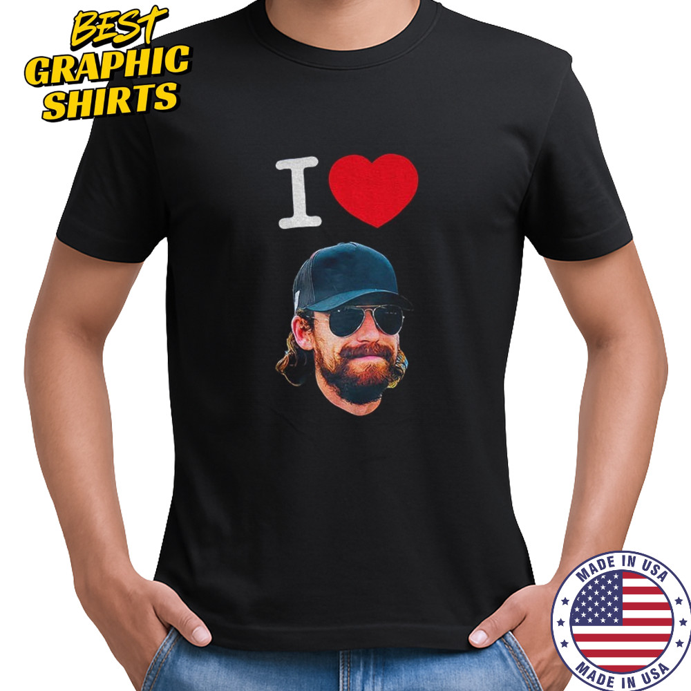Ryan Blaney beard I love Blaney Canadians MLB shirt