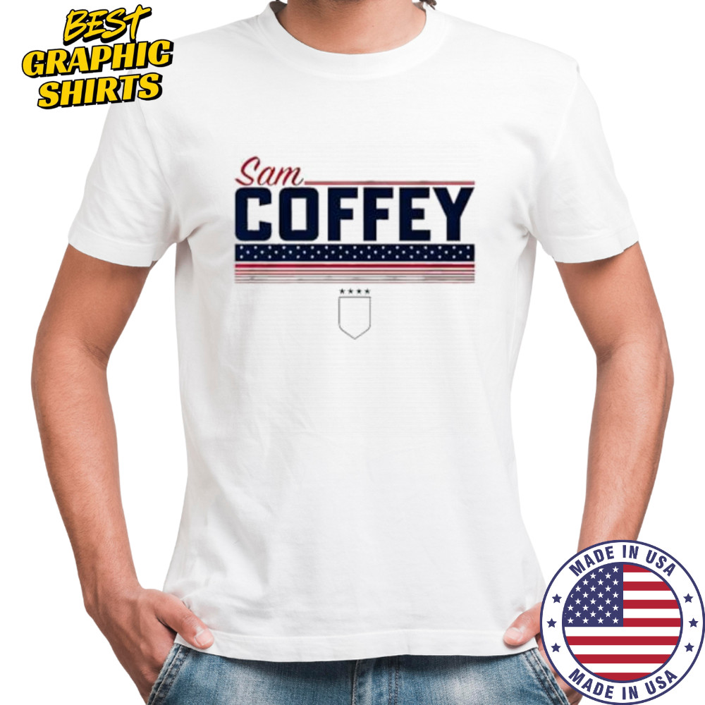 Sam Coffey Stripe USWNTPA shirt