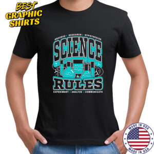 Science Rules Max Collegiate shirt
