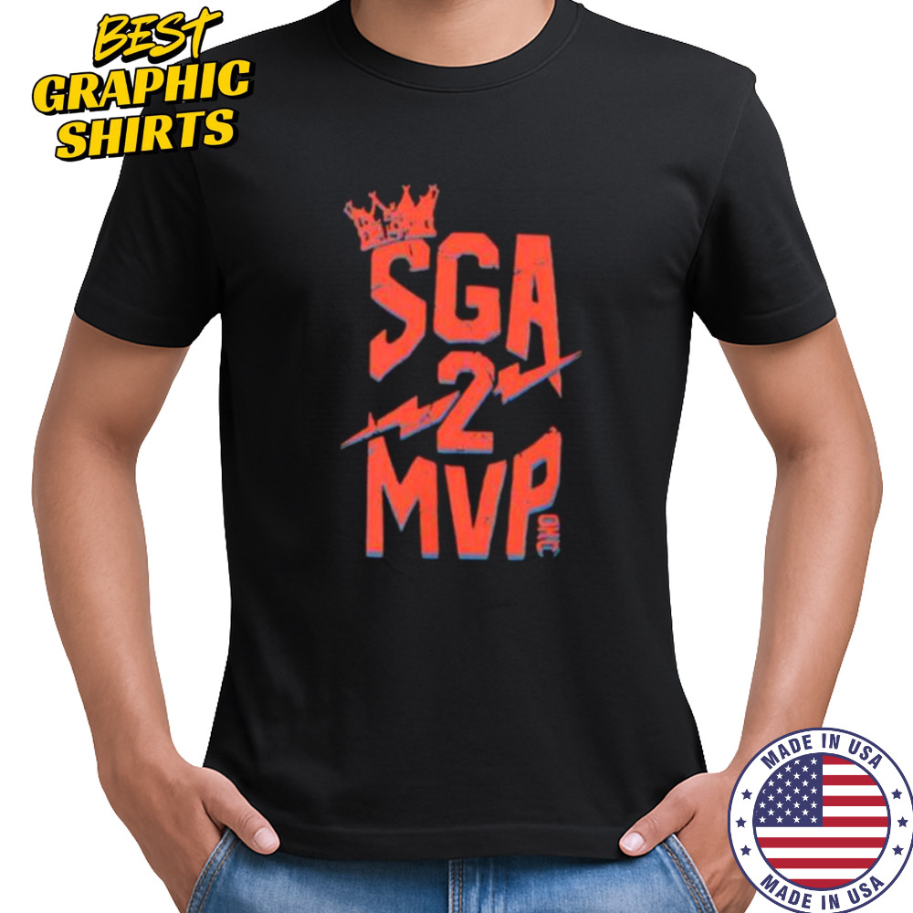 SGA 2 MVP Okc shirt