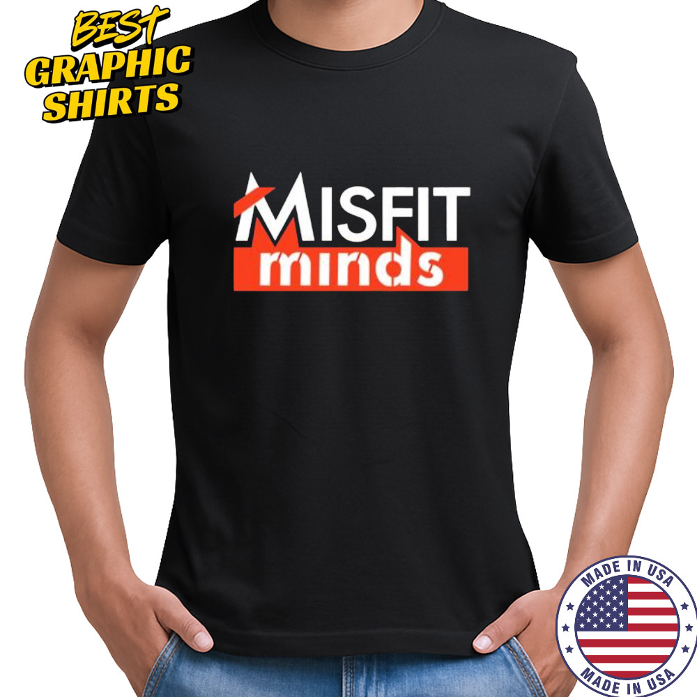 Shaggers Misfit Minds logo shirt