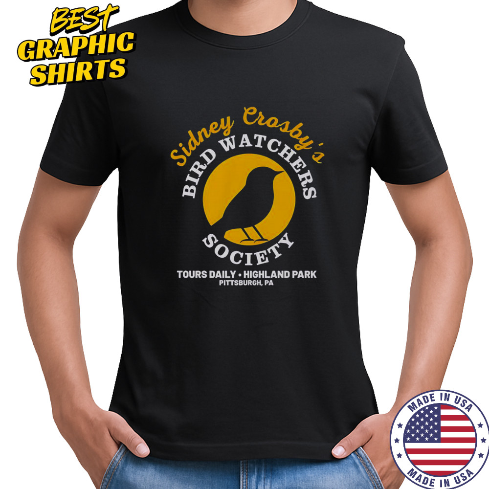 Sidney Crosby’s Bird Teacher Society Tours Daily Highland Park Pittsburgh PA T-Shirt