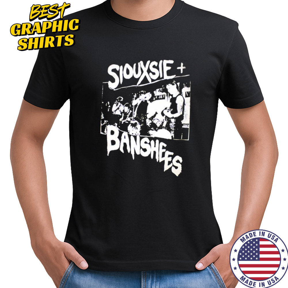 Siouxsie and the banshees retro shirt