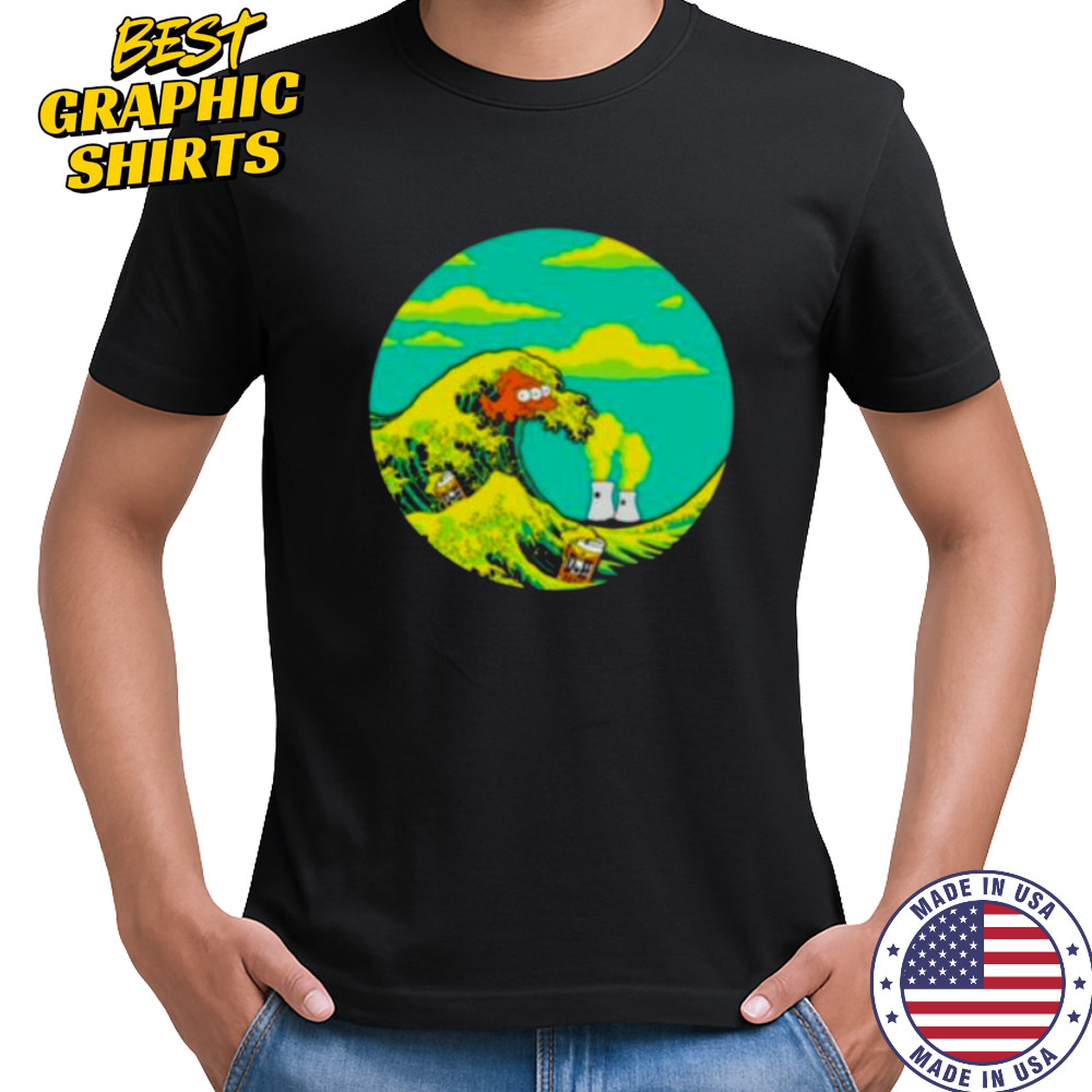 The Great Wave Off Springfield shirt